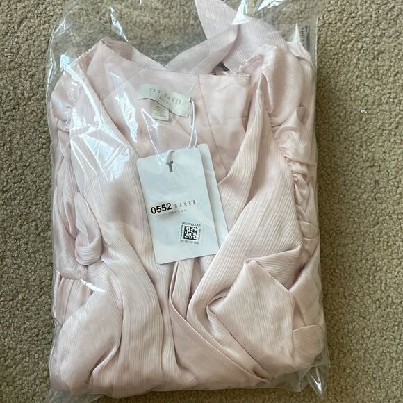 TED BAKER PUFF SLEEVE DRESS SIZE 2 - US 4-6 - Picture 10 of 10